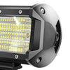 2x 5inch LED Light Bar Work Flood Spot Beam Lamp Offroad Caravan Strip Lights Deals499