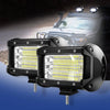 2x 5inch LED Light Bar Work Flood Spot Beam Lamp Offroad Caravan Strip Lights Deals499