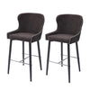 2x Bar Stools Stool Kitchen Dining Chair Chairs Metal Industrial Barstools Deals499