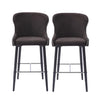 2x Bar Stools Stool Kitchen Dining Chair Chairs Metal Industrial Barstools Deals499