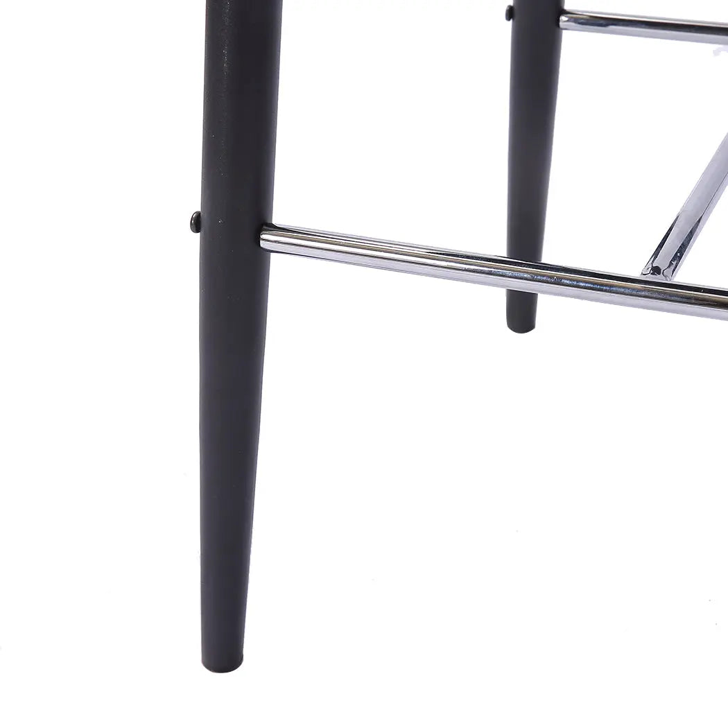 2x Bar Stools Stool Kitchen Dining Chair Chairs Metal Industrial Barstools Deals499
