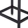 2x Bar Stools Stool Kitchen Wooden Black Chair Dining Metal Industrial Barstools Deals499