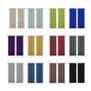 2x Blockout Curtains Panels 3 Layers Eyelet Room Darkening 140x160cm Grey Deals499