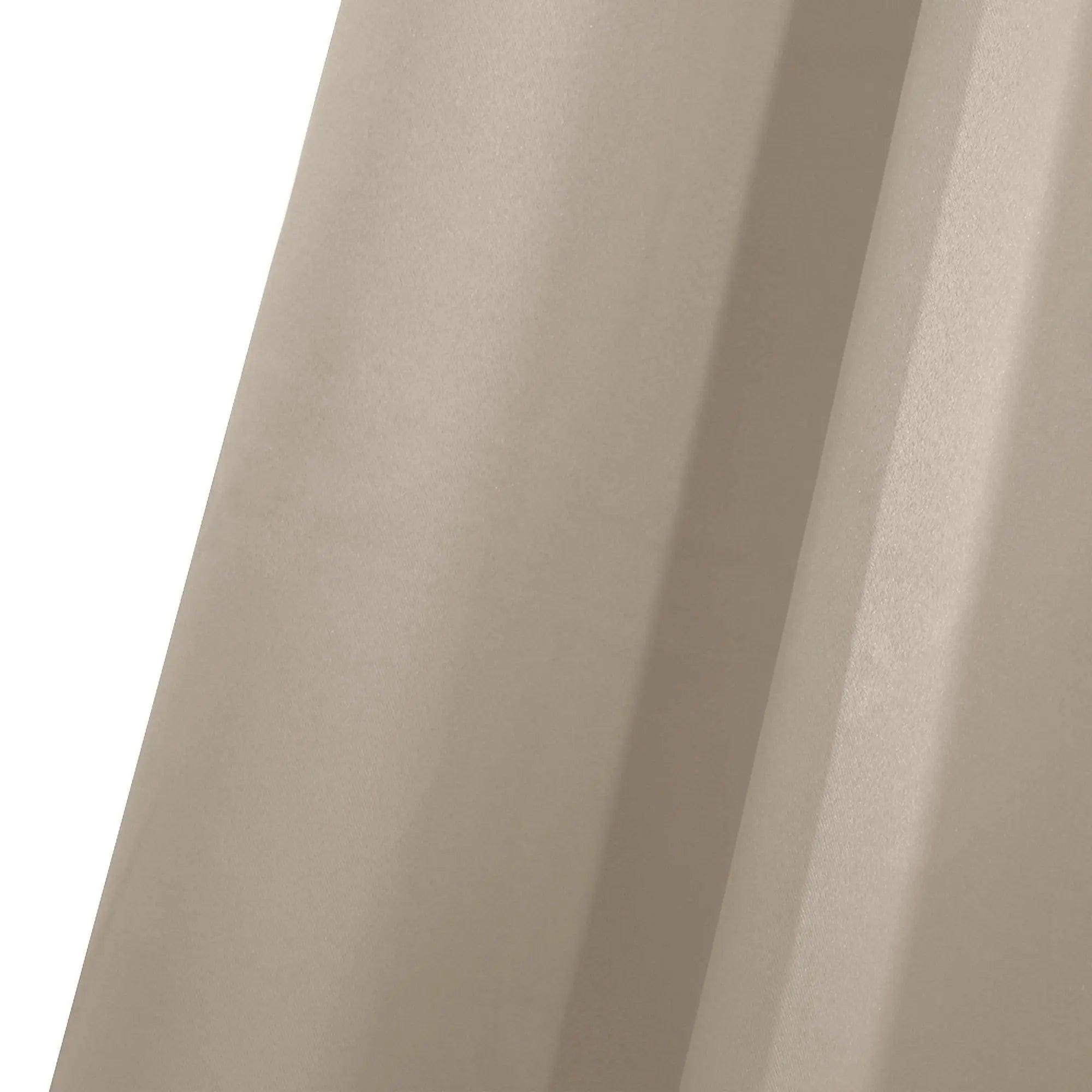 2x Blockout Curtains Panels 3 Layers Eyelet Room Darkening 140x230cm Beige Deals499