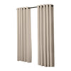 2x Blockout Curtains Panels 3 Layers Eyelet Room Darkening 180x230cm Beige Deals499