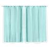 2x Blockout Curtains Panels 3 Layers with Gauze Room Darkening 140x230cm Aqua Deals499
