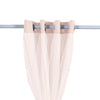 2x Blockout Curtains Panels 3 Layers with Gauze Room Darkening 140x230cm Rose Deals499