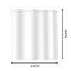 2x Blockout Curtains Panels 3 Layers with Gauze Room Darkening 140x244cm Aqua Deals499