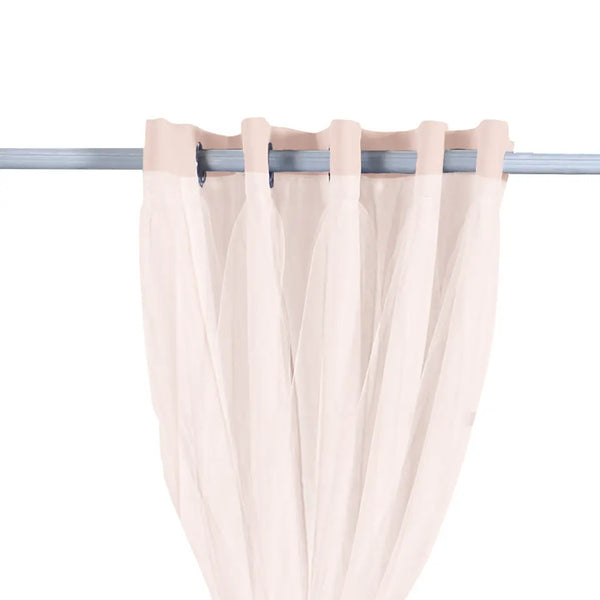 2x Blockout Curtains Panels 3 Layers with Gauze Room Darkening 180x230cm Rose Deals499