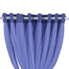 2x Blockout Curtains Panels 3 Layers with Gauze Room Darkening 300x230cm Navy Deals499