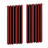 2x Blockout Curtains Panels Blackout 3 Layers Eyelet Room Darkening 240x230cm Deals499