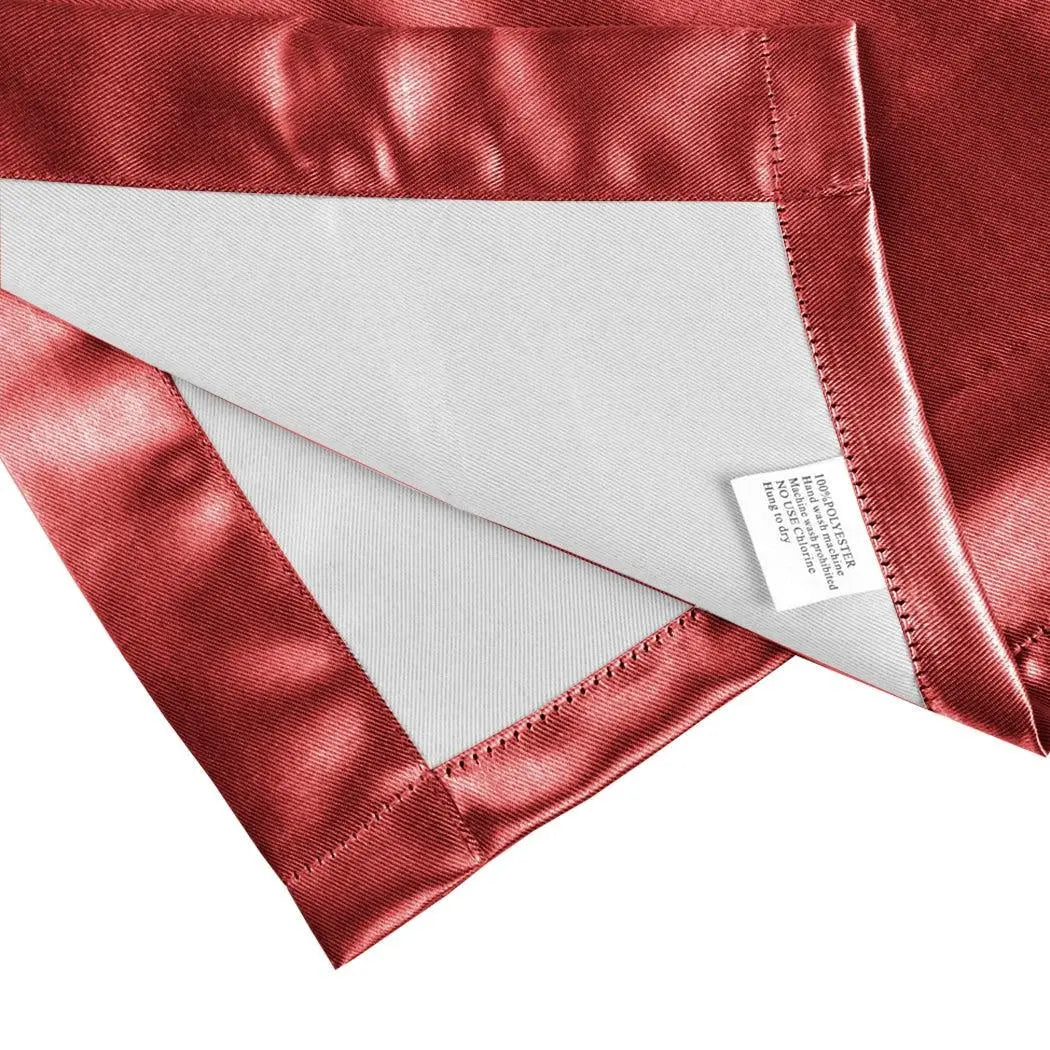 2x Blockout Curtains Panels Blackout 3 Layers Eyelet Room Darkening 300x230cm Deals499