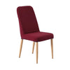 2x Dining Chair Covers Spandex Cover Removable Slipcover Banquet Party Burgundy Deals499