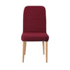 2x Dining Chair Covers Spandex Cover Removable Slipcover Banquet Party Burgundy Deals499