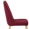 2x Dining Chair Covers Spandex Cover Removable Slipcover Banquet Party Burgundy Deals499