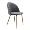 2x Dining Chairs Seat French Provincial Kitchen Lounge Chair Grey Deals499
