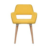 2x Dining Chairs Seat French Provincial Lounge Contemporary Chair Yellow Deals499