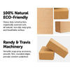 2x ECO-Friendly Cork Yoga Block Organic Yoga Prop Accessory Exercise Brick Deals499