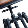 2x Levede Rustic Industrial Bar Stool Kitchen Stool Barstool Swivel Dining Chair Deals499
