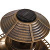 2x Ornamental Garden Decor Bird Bath Feeding Station Food Feeder Solar Light Deals499