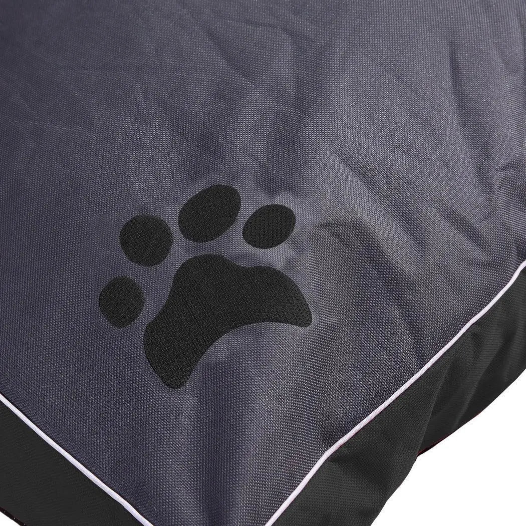 2x PaWz Pet Bed Mattress Dog Cat Pad Mat Summer Winter Cushion Pillow M Black Deals499