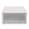 2x Plastic Wide Drawer Shoes Storage Boxes Stackable Clothes Kids Toys Organiser Deals499