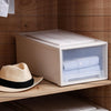 2x Plastic Wide Drawer Shoes Storage Boxes Stackable Clothes Kids Toys Organiser Deals499