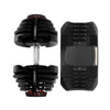 2x40KG Adjustable Dumbbells Dumbbell Set Rubber Weight Plates Deals499