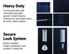3-Digit Combination Lock 2-Door Vertical Locker for Office Gym Shed School Home Storage Black Deals499