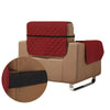3 Seater Sofa Covers Quilted Couch Lounge Protectors Slipcovers Burgundy Deals499