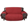 3 Seater Sofa Covers Quilted Couch Lounge Protectors Slipcovers Burgundy Deals499