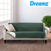 3 Seater Sofa Covers Quilted Couch Lounge Protectors Slipcovers Olive Deals499
