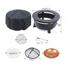3 in 1 Outdoor Garden Fire Pit BBQ Firepit Brazier Round Stove Patio Heater Deals499