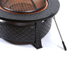 3 in 1 Outdoor Garden Fire Pit BBQ Firepit Brazier Round Stove Patio Heater Deals499