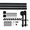 3.66M Antique Classic Style Single Sliding Barn Door Hardware Track Roller Kit Deals499