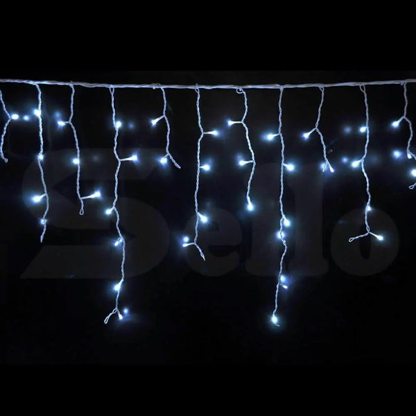 300 LED Curtain Fairy String Lights Wedding Outdoor Xmas Party Lights Cool White Deals499