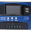 30A Solar Panel Charge Controller 12V 24V Regulator Auto Dual USB Mppt Battery Deals499