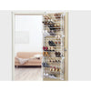 36 Pair Shoe Holder Organiser Over The Door Hanging Shelf Rack Storage Hook Deals499