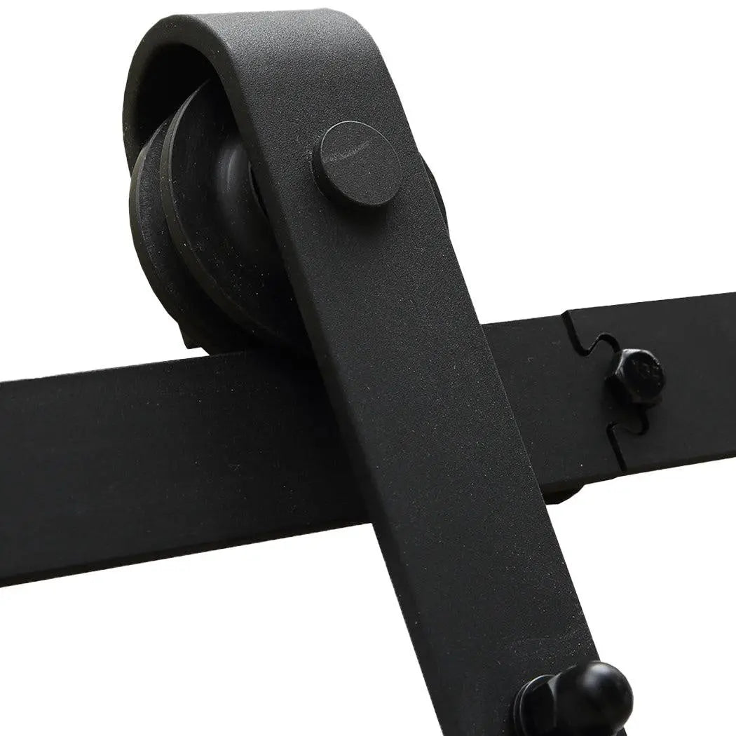 3M Antique Classic Style Double Sliding Barn Door Hardware Track Roller Kit Deals499