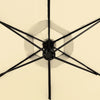 3M Outdoor Umbrella Cantilever Cover Garden Patio Beach Umbrellas Crank Beige Deals499