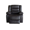 3+2+1 Seater Recliner Sofa In Faux Leather Lounge Couch in Brown Deals499
