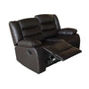 3+2+1 Seater Recliner Sofa In Faux Leather Lounge Couch in Brown Deals499