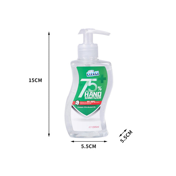 Cleace 10x Hand Sanitiser Sanitizer Instant Gel Wash 75% Alcohol 295ML Deals499