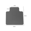 Chair Mat Carpet Hard Floor Protectors Home Office Room Computer Work PVC Mats Black Deals499