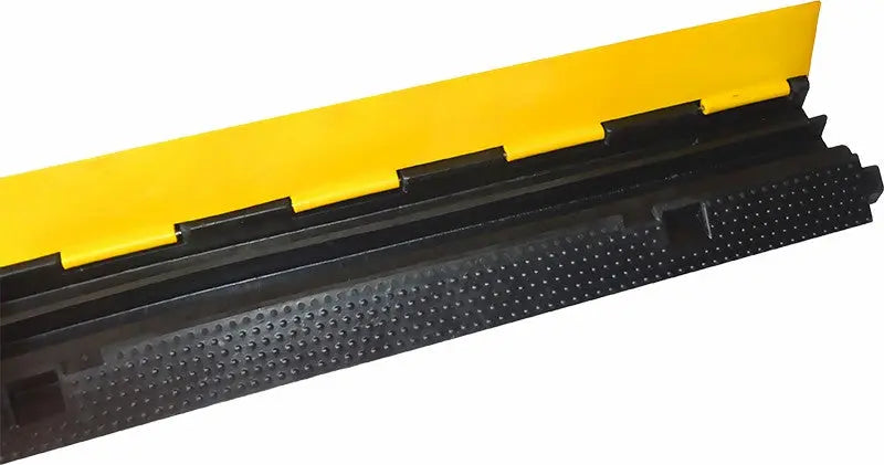 3pcs 2-Cable Rubber Electrical Wire Cover Heavy Duty Protector Dual Channel Deals499