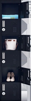 4-digit Combination Lock 6-Door Locker for Office Gym Shed School Home Storage Black Deals499