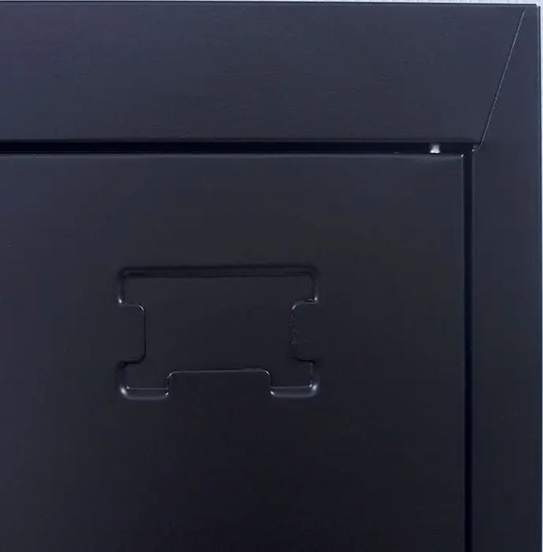 4-digit Combination Lock 6-Door Locker for Office Gym Shed School Home Storage Black Deals499