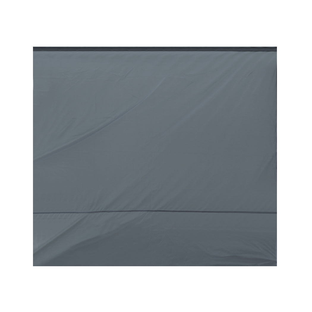Mountview Gazebo Walls 3x3 Outdoor Side Wall Waterproof Party Wedding Dark Grey Deals499