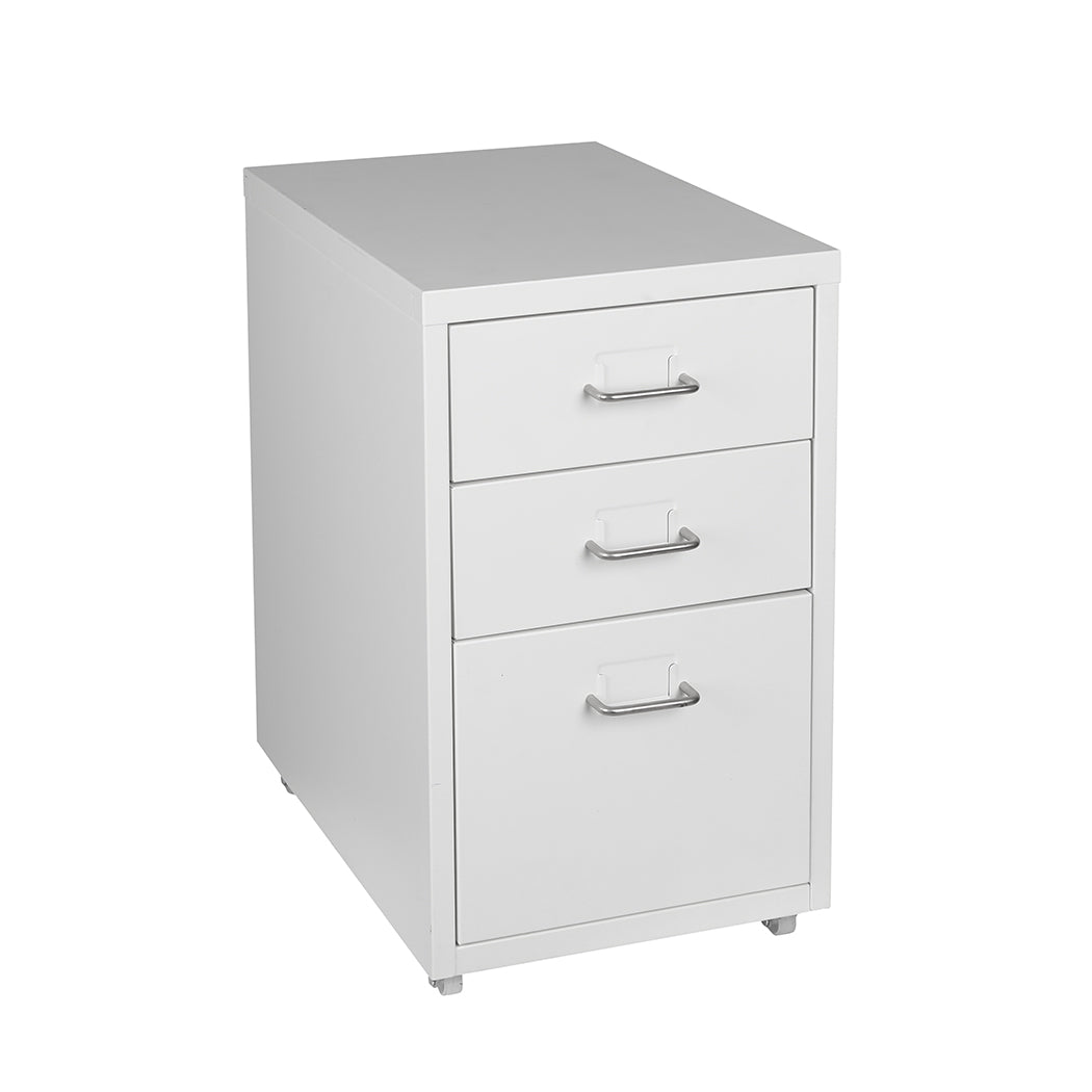 Metal Cabinet Storage Cabinets Folders Steel Study Office Organiser 3 Drawers Deals499