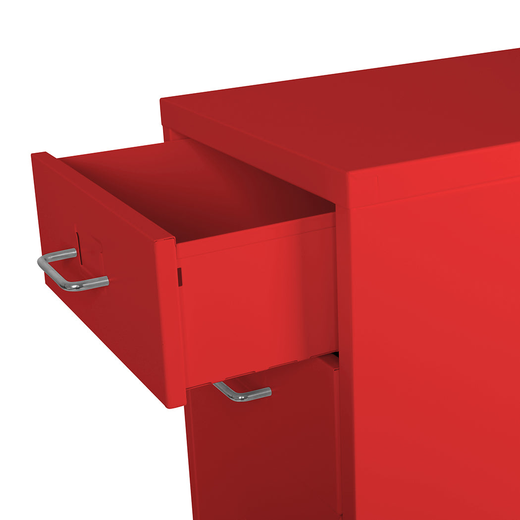 Metal Cabinet Storage Cabinets Folders Steel Study Office Organiser 3 Drawers Deals499